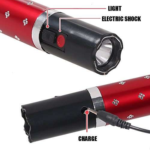 Self-Defensive Electric Shock Stun gun with Led Flashlight