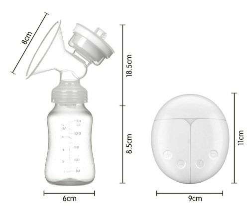 Automatic Double Intelligent Electric Handfree Breast Pump Baby Feeder PRODUCT CODE RH218