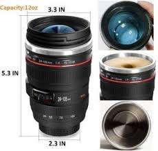 EF 24-105mm Camera Lens Coffee Cup
