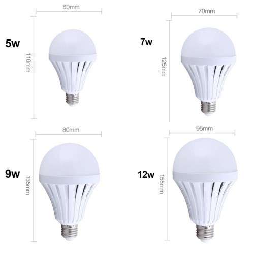 SMART INTELLIGENT 15W SCREW, Works on Power cuts, In Water, In your Hand, Regular AC, Emergency DC