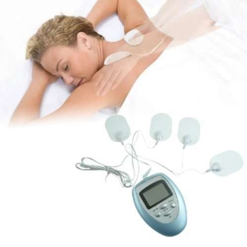 Full Body Shock Therapy Face Body Slimming Massager Stimulation Muscle Electro Massage Kit Portable