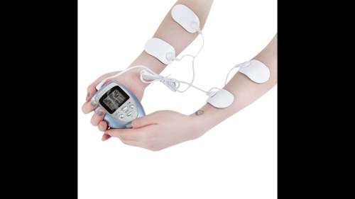 Full Body Shock Therapy Face Body Slimming Massager Stimulation Muscle Electro Massage Kit Portable