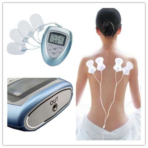 Full Body Shock Therapy Face Body Slimming Massager Stimulation Muscle Electro Massage Kit Portable