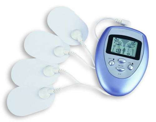 Full Body Shock Therapy Face Body Slimming Massager Stimulation Muscle Electro Massage Kit Portable