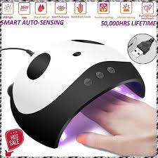 24W 36W Panda Nail Dry Smart Sensor USB LED Gel UV Nail Dryer Lamp Manicure Dual-Lights Curing Nail