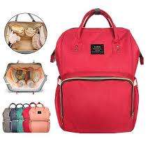 Multifunction Baby Nappy Bags Diaper, Mother Shoulder, Fashion Maternity Handbag(RED COLOUR ONLY)
