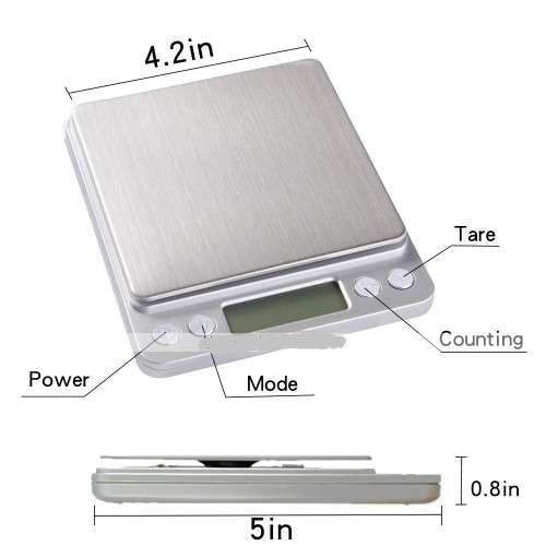 PROFESSIONAL DIGITAL TABLE TOPSCALE 2000GX0.1G