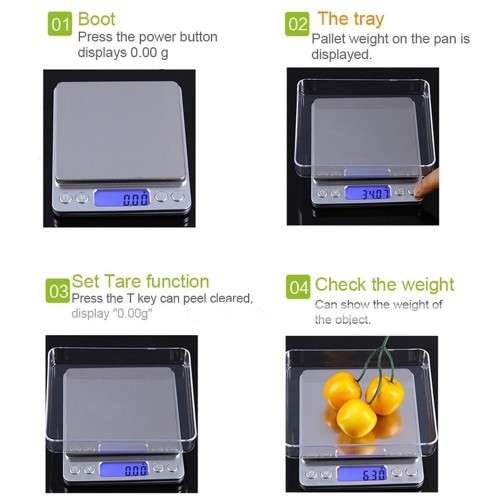 PROFESSIONAL DIGITAL TABLE TOPSCALE 2000GX0.1G