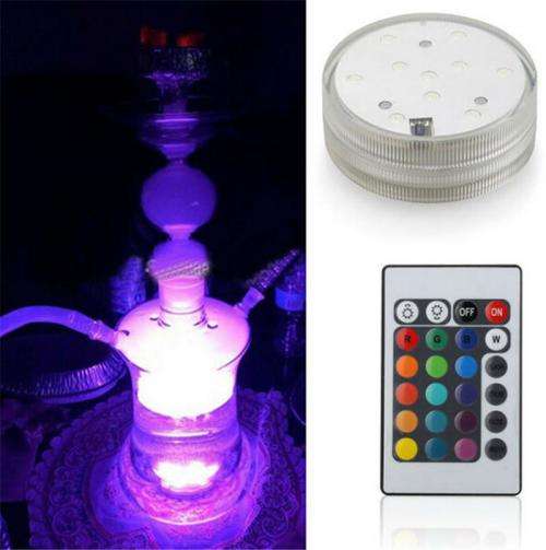 Romote controlled submersible rgb led light