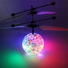 Flying Ball RC Infrared Induction Helicopter Ball  Shining Colorful LED