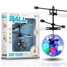 Flying Ball RC Infrared Induction Helicopter Ball  Shining Colorful LED