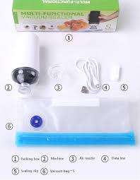 MULTIFUNCTIONAL Home Use Airlock Vacuum Sealer