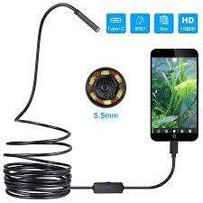 5M  andriod 6LED USB WATERPROOF ENDOSCOPE BORESCOPE SNAKE INSPECTION VIDEO CAMERA