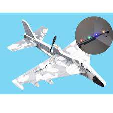 FIGHTER Aircraft GLIDER WITH MOTOR Model Children's Toy Hand Throw Electric Plane Fall-resistant