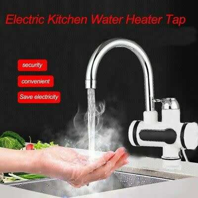Instant electric heating water faucet and shower