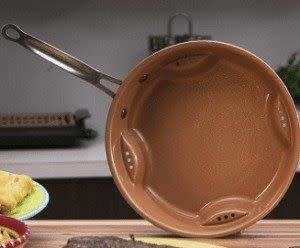 AIR FRY PAN SCRATCH RESISTANT NON-STICK CERAMIC COOKWARE