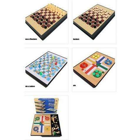 Magnetic 5 in 1 Games Chess Set