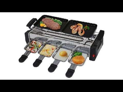 ELECTRIC AND BARBEQUE GRILL