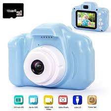 Andoer Kids Camera Rechargeable Children Creative Camera 8MP 1080P 2 inch LCD Screen Digital Video