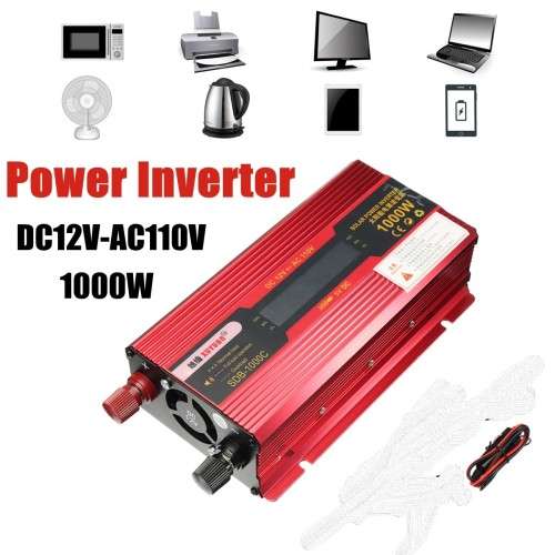 1000W POWER INVERTER 12V NEW COLLECTION