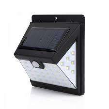 40 led solar motion sensor wall lights