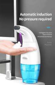 Automatic soap dispenser inductive foaming uv disinfect smart sensor 330ml