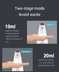 Automatic soap dispenser inductive foaming uv disinfect smart sensor 330ml