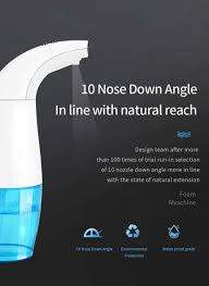 Automatic soap dispenser inductive foaming uv disinfect smart sensor 330ml