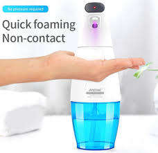 Automatic soap dispenser inductive foaming uv disinfect smart sensor 330ml