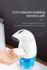 Automatic soap dispenser inductive foaming uv disinfect smart sensor 330ml