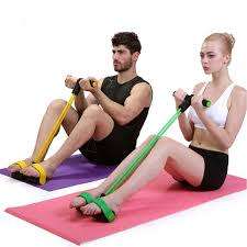 Personal Pull Reducer Body Trimmer for Fitness Exercise 4pcs pull ropes.