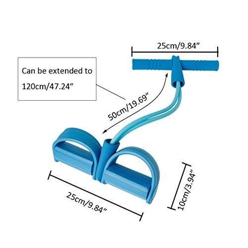 Personal Pull Reducer Body Trimmer for Fitness Exercise 4pcs pull ropes.