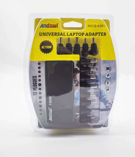 ANDOWL AC 150W 13 PCS UNIVERSAL LAPTOP ADAPTER