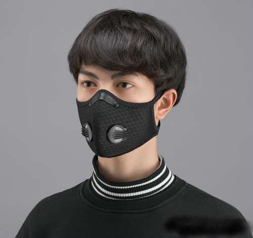 Face Mask Filter KN95 Anit-fog Breathable Dustproof Bicycle double Respirator Sports Protection Dust