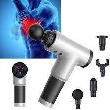 Deep Tissue Fascial Muscle Vibrating Massage Gun (ONLY SILVER COLOR)