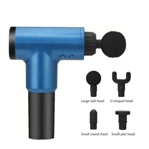 Deep Tissue Fascial Muscle Vibrating Massage Gun (ONLY SILVER COLOR)