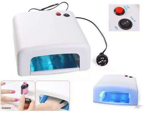 Nail Dryer, 36W UV Lamp Light Gel Curing Nail Dryer Polish