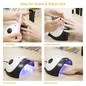 24W 36W Panda Nail Dry Smart Sensor USB LED Gel UV Nail Dryer Lamp Manicure Dual-Lights Curing Nail