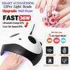 24W 36W Panda Nail Dry Smart Sensor USB LED Gel UV Nail Dryer Lamp Manicure Dual-Lights Curing Nail