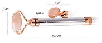 Finishing Touch Flawless Contour Vibrating Facial Roller And Massager W/ 2 heads