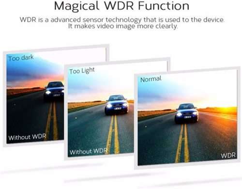 Car DVR Rear view Mirror Video Recroder 4.3" inch Car Camera Dual lens Cam night