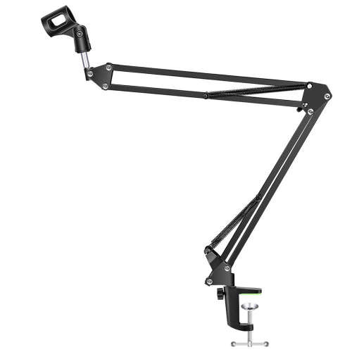 C-Clamp Adjustable Desk Microphone Stand(only stand)