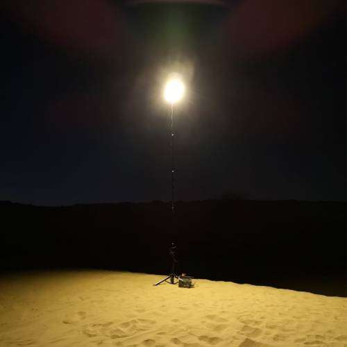 High Power Ultra Bright Telescopic Fishing Rod Led Camping Light For Outdoor with remote