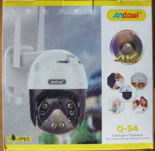 WATER PROOF 4K WI FI INDOOR AND OUTDOOR INTELLIGENT CAMERA