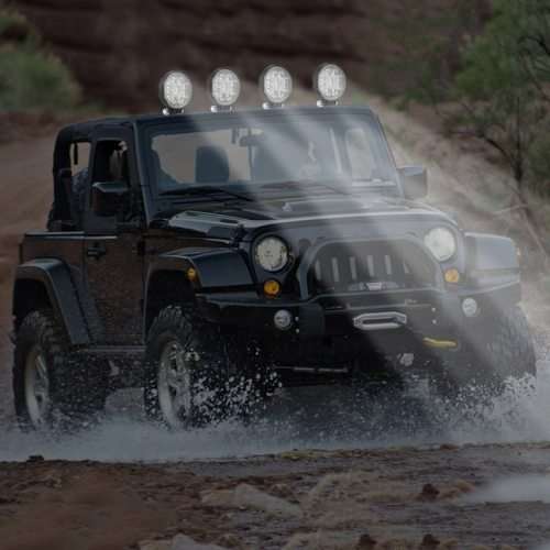 27W Round 9 LED Work Light Spot Beam Lamp For Jeep Offroad Truck SUV Tractor 4x4 price for 1