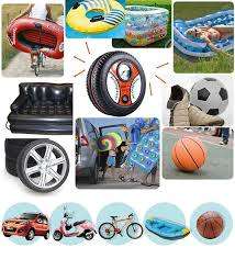 multi-fuction 12V Portable Air Compressor and Tire Inflator 260PSI Auto Electric Car Pump