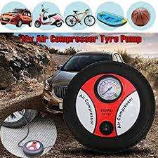 multi-fuction 12V Portable Air Compressor and Tire Inflator 260PSI Auto Electric Car Pump