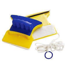 Magnetic Window Wizard Double Side Glass Wiper Cleaner Useful Surface Cleaning Brushes