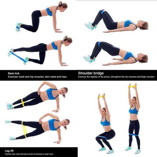 fitness loom bands pack of 5