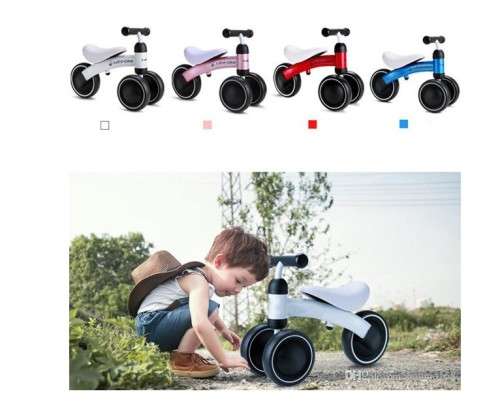 Baby Balance Double Wheel Bike No Foot Pedal Riding